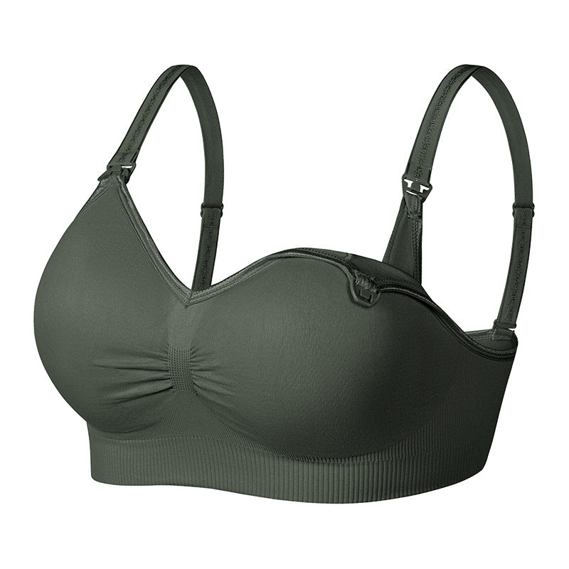 Seamless Nursing Bra with Front Closure for All Stages