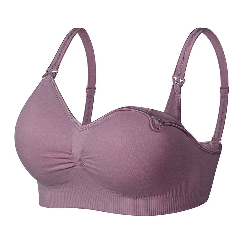 Seamless Nursing Bra with Front Closure for All Stages