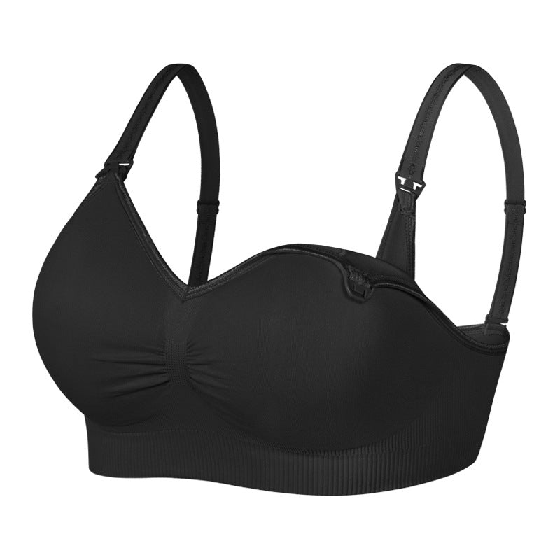 Seamless Nursing Bra with Front Closure for All Stages