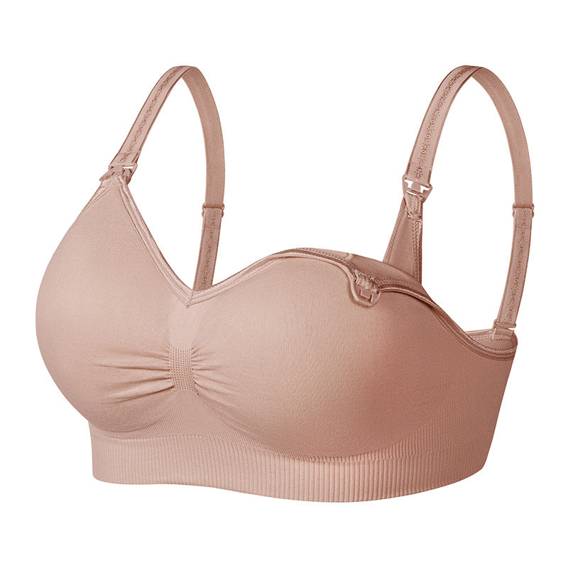 Seamless Nursing Bra with Front Closure for All Stages