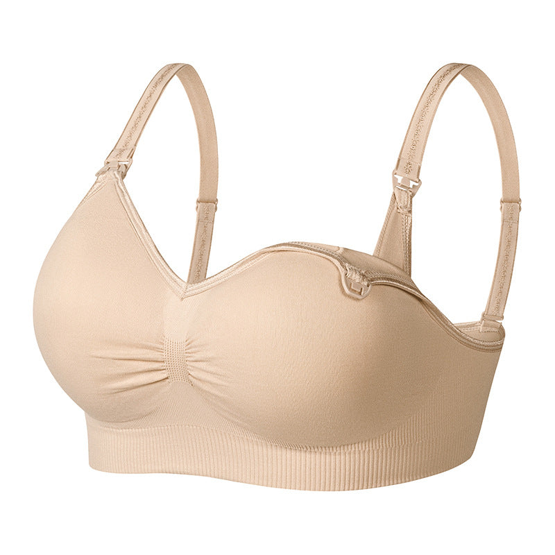 Seamless Nursing Bra with Front Closure for All Stages