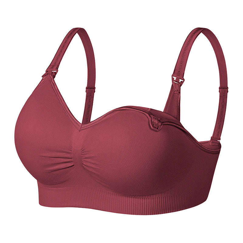 Seamless Nursing Bra with Front Closure for All Stages